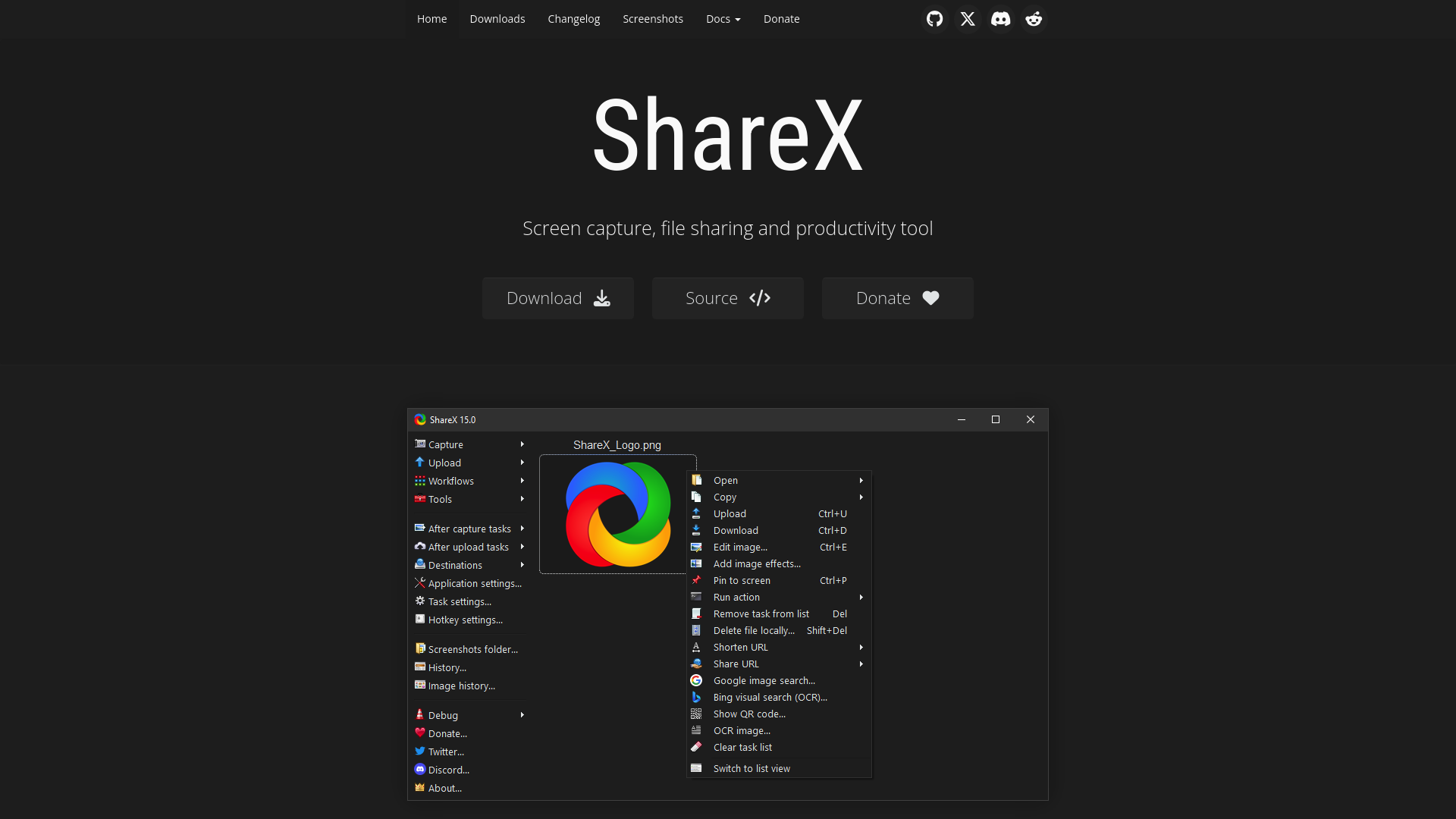 ShareX screenshot