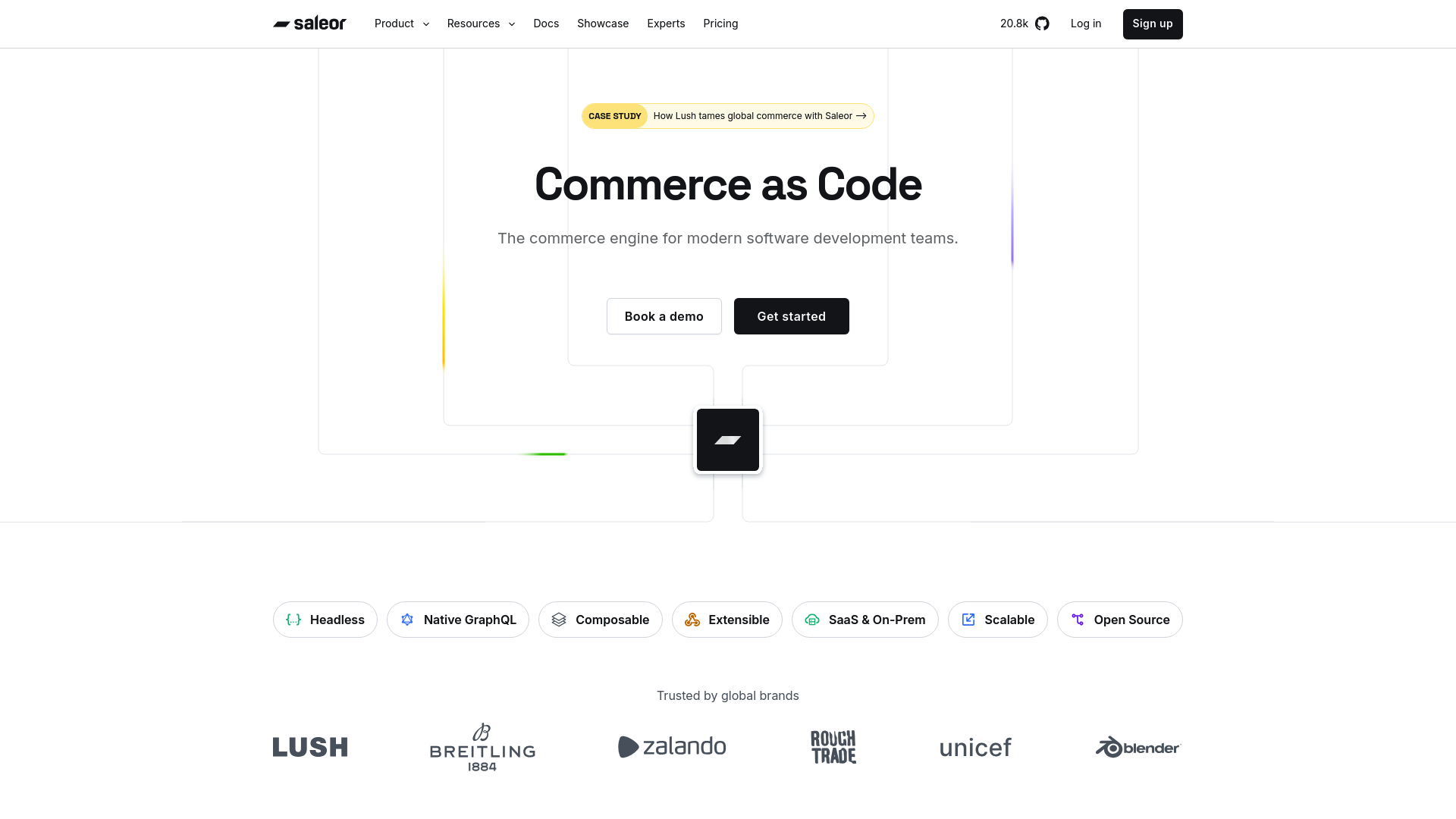 Saleor Commerce screenshot