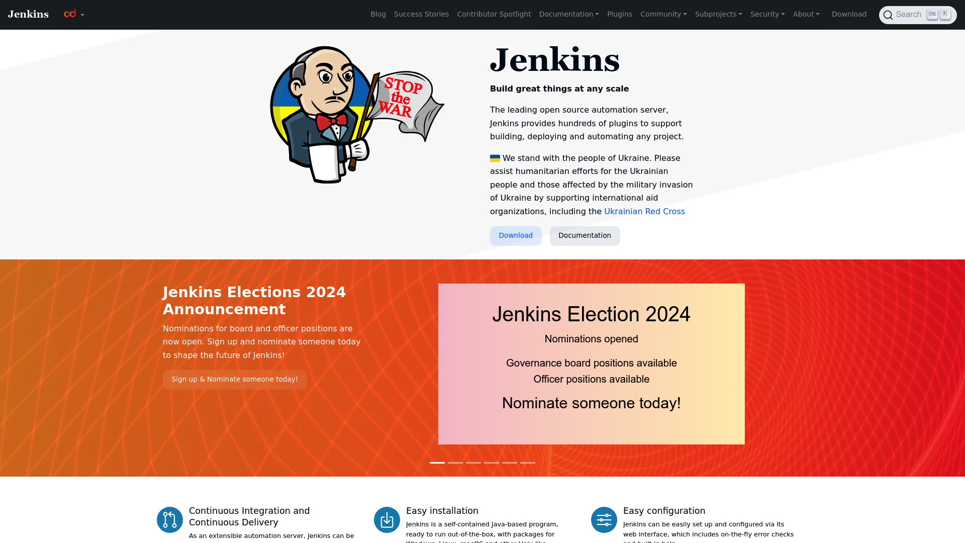 Jenkins screenshot