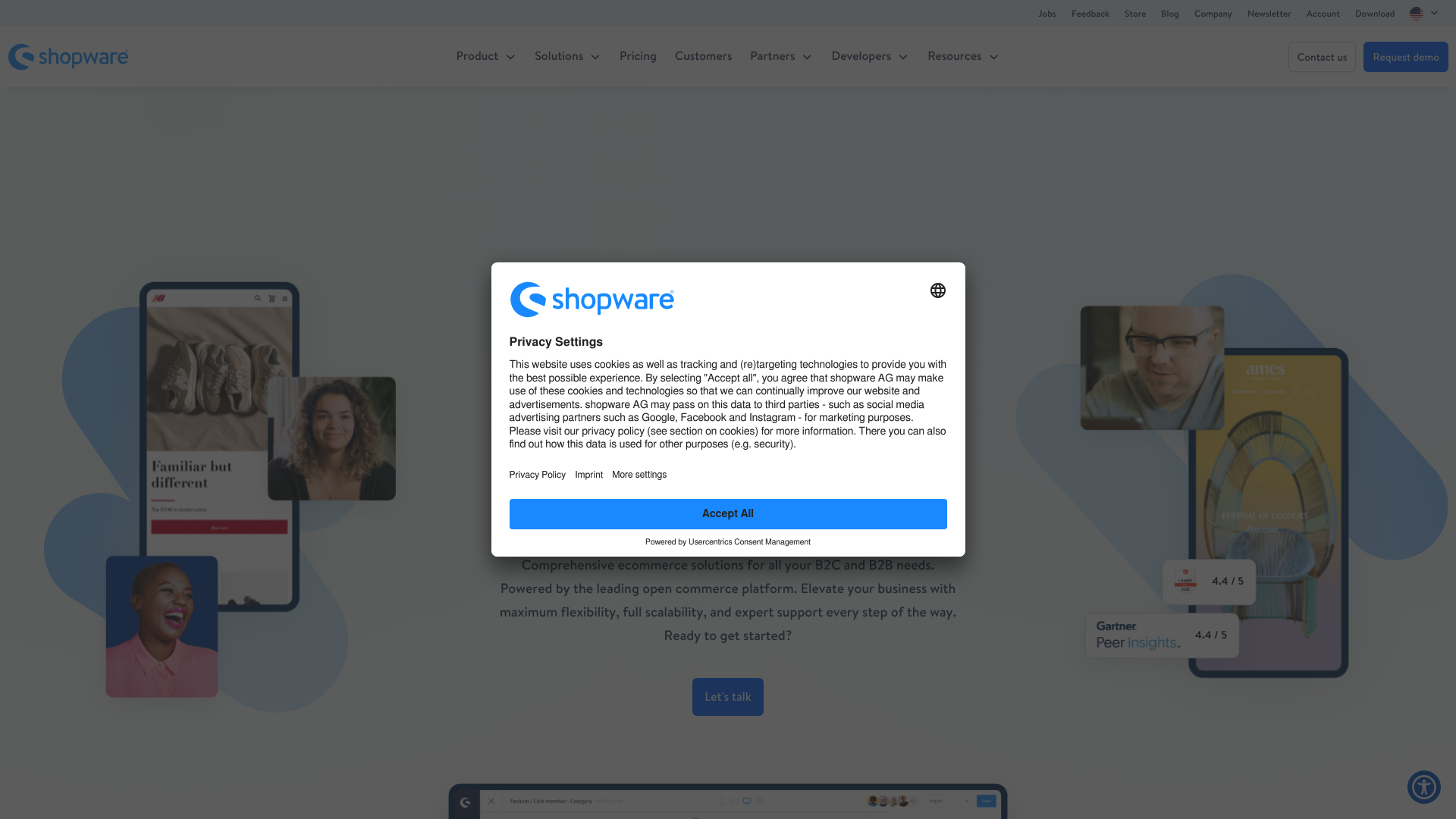 Shopware screenshot